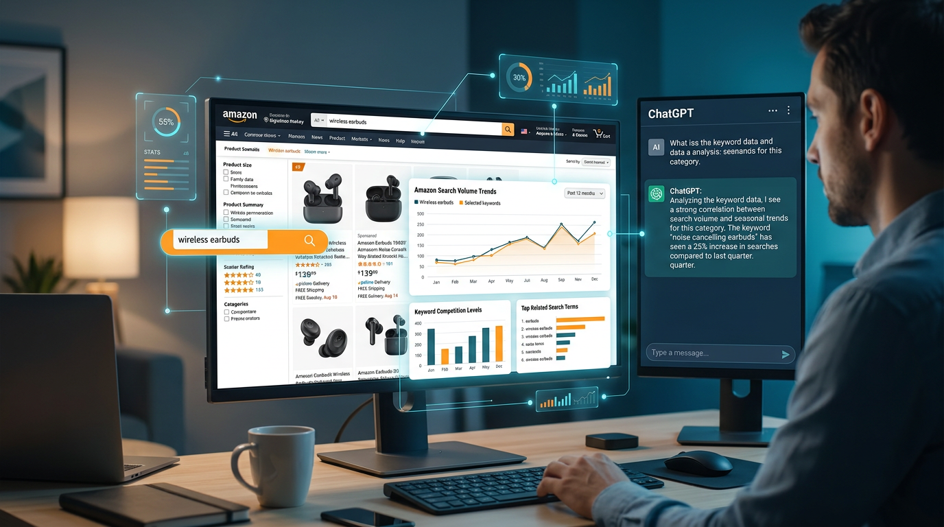 Amazon Search Volume Data in ChatGPT: A Complete Guide to DataForSEO API Integration