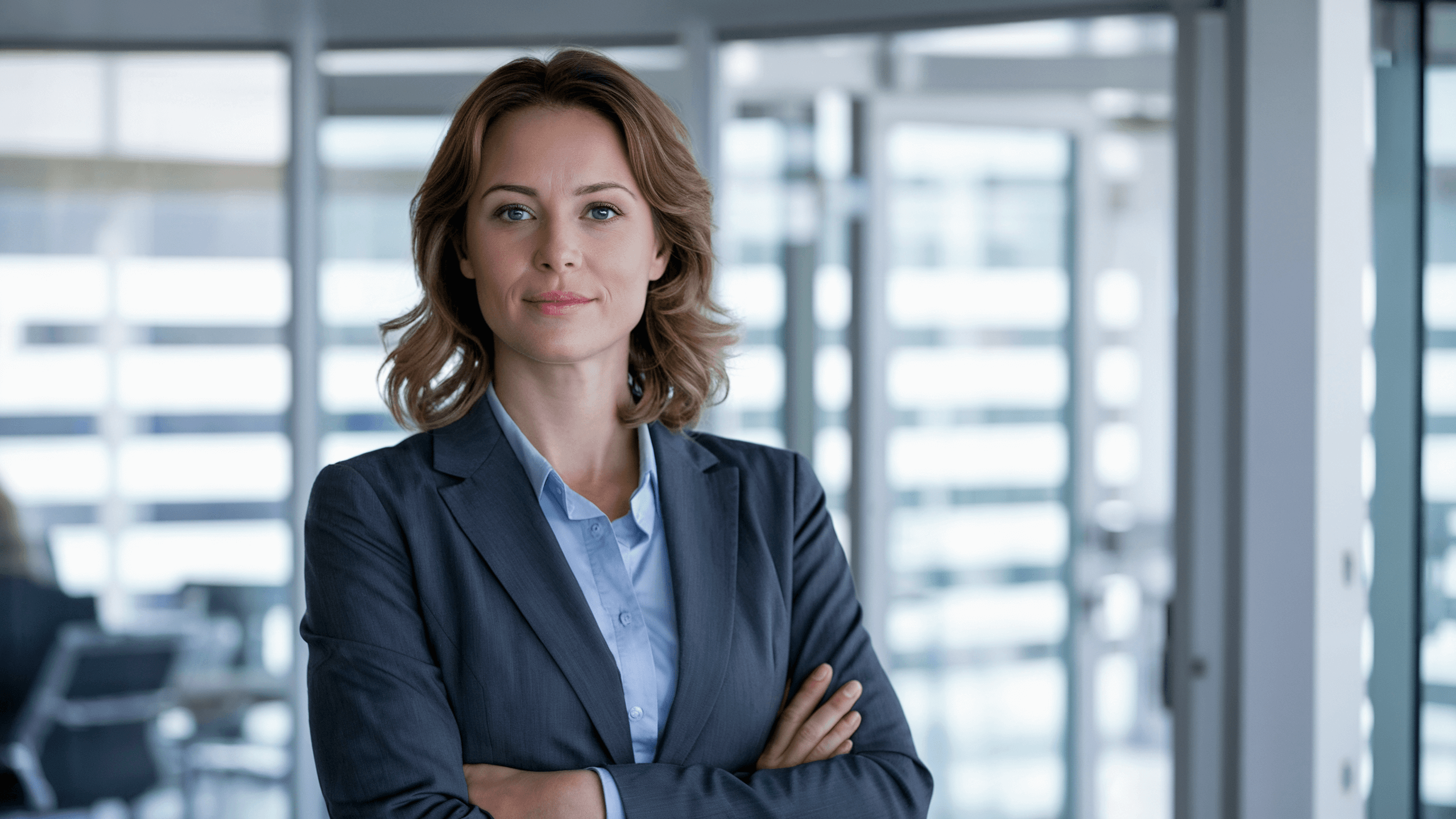 Professional business woman in her 30s