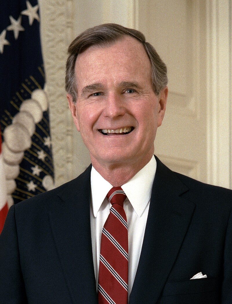 Photography of George H. W. Bush