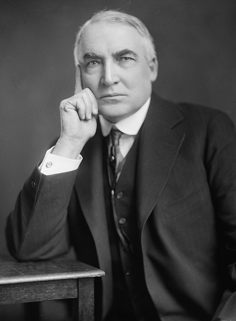 Photography of Warren G. Harding