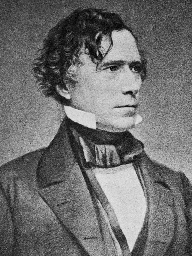 Portrait of Franklin Pierce by Mathew Brady